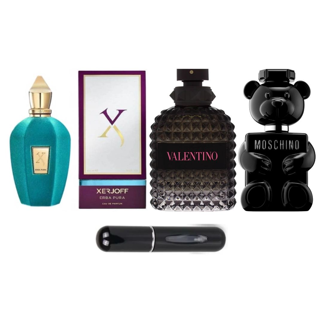 ERBA ESTUCHE+BORNROMA+TOYBOY+PERFUMERO